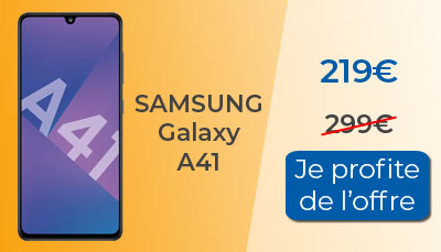 Soldes : Samsung Galaxy A41 en promotion