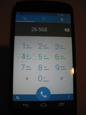 Android 4.4 KitKat - Ecran d'appel
