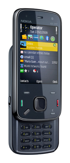 Nokia annonce le N86 8MP, son premier mobile 8 mégapixels