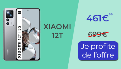 Xiaomi 12T promotion soldes rakuten