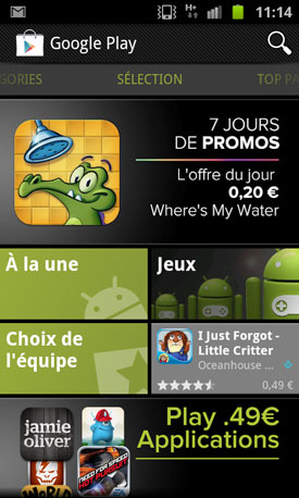 google play book store musci video android market refonte