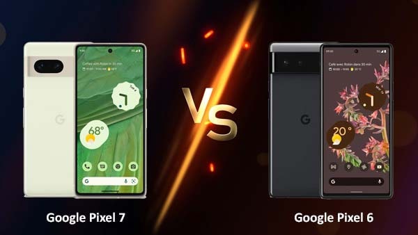 Google Pixel 7 vs Google Pixel 6 : quelles sont les différences ?