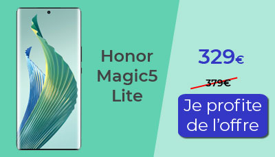 Honor Magic 5 Lite promotion 