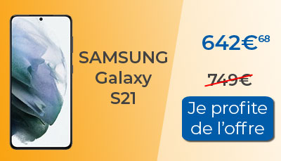 Le Samsung Galaxy S21 est en promotion à 642? seulement