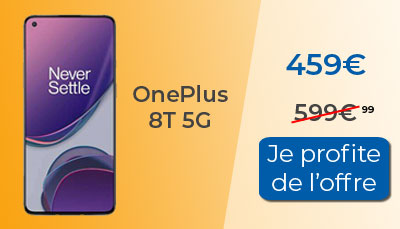 Soldes : OnePlus 8T 5G en promotion chez Rakuten