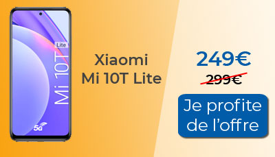 Xiaomi Mi 10T Lite promo RED by SFR