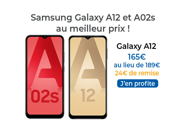 Samsung Galaxy A02s et Galaxy A12 : où les trouver au meilleur prix ?