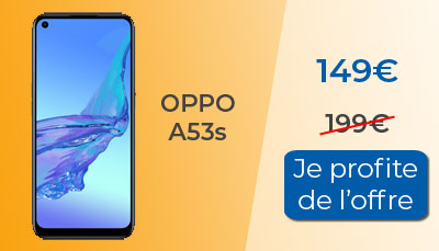 Promo : Oppo A53s à 149? seulement