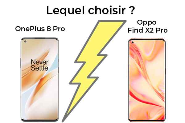 OnePlus 8 Pro contre Oppo Find X2 Pro, lequel est le meilleur ?