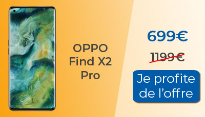 Oppo Find X2 en promotion chez Boulanger
