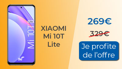 Xiaomi Mi 10T avec 60? de remise chez RED by SFR