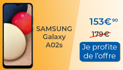 Samsung Galaxy A02s au meilleur prix chez Rakuten
