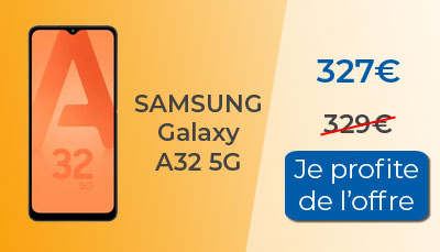 Promo sur le Samsung Galaxy A32 5G