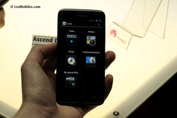 Huawei Ascend D1 Quad XL : application