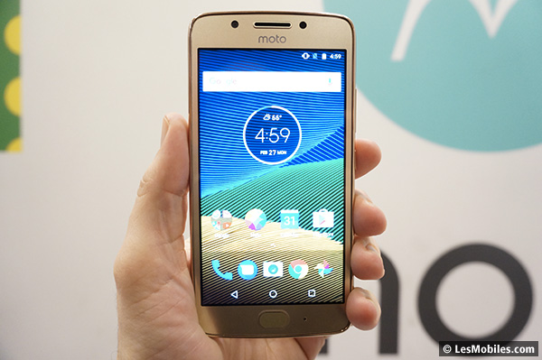 Les Motorola Moto G5 et Moto G5 Plus sont disponibles