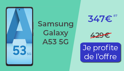 CTA samsung Galaxy A53 5G promotion