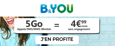 Forfait B and you 5Go