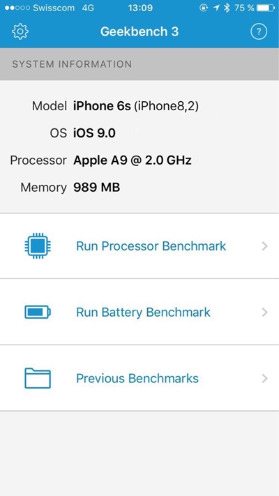 Apple iPhone 6S : toujours 1 Go de RAM ?