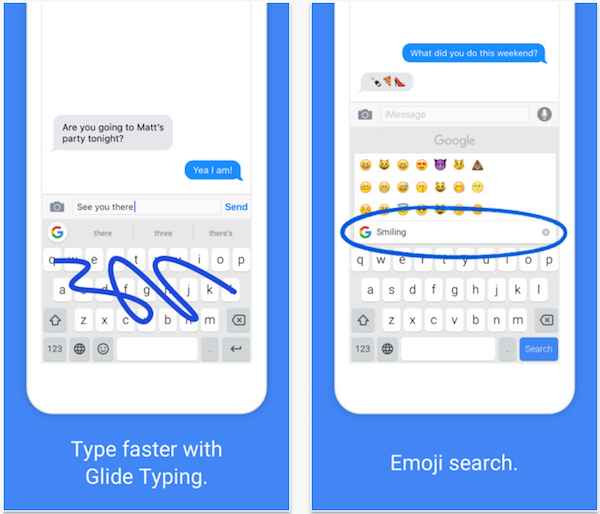 Google dévoile Gboard, son clavier virtuel pour iOS