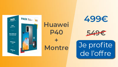Soldes : Huawei P40 + montre connectée en promotion