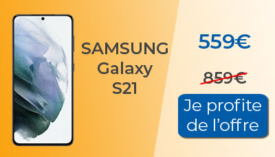Le Samsung Galaxy S21 est en promotion chez RED