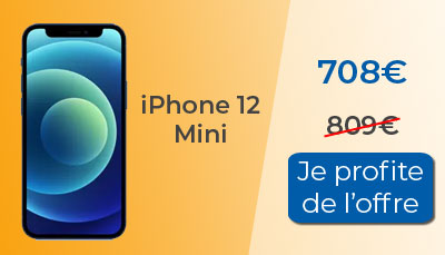 Soldes : iPhone 12 Mini en promo chez Rakuten