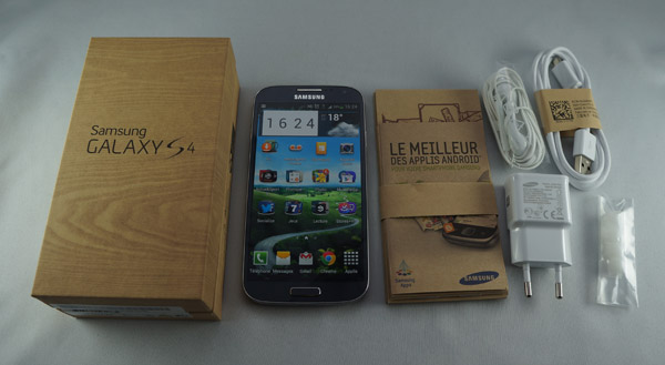 Samsung Galaxy S4 : packaging