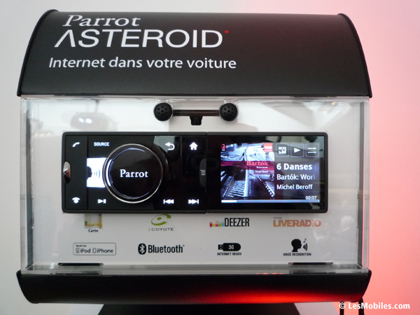 Parrot lance son autoradio Asteroid sous Android