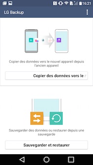 LG G4 interface