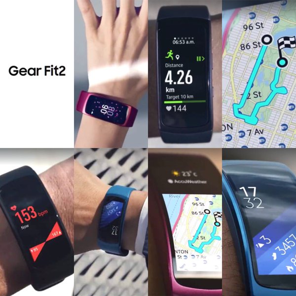 Le Samsung Gear Fit 2 se montre à nouveau