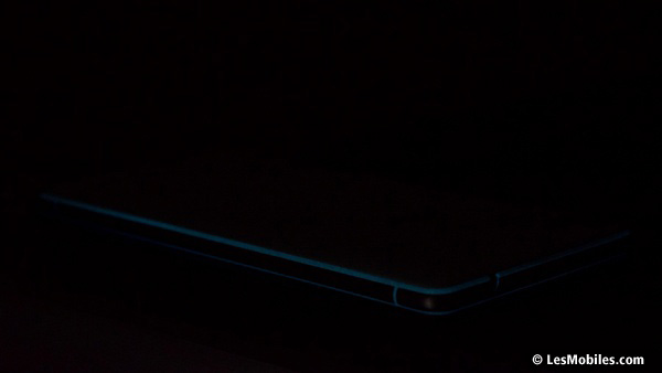 Wiko Fever 4G : cadre phosphorescent