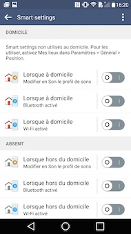 LG G4 interface
