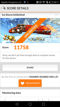 Huawei P9 Lite : 3Dmark