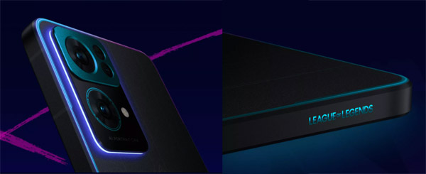 oppo reno 7 pro league of legends details