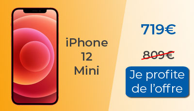 iPhone 12 mini à 719? chez RED by SFR
