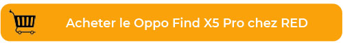 Oppo Find X5 pro RED