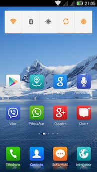 Infinix Alpha 8 interface