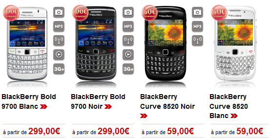 Virgin Mobile lance ses forfaits bloqués BlackBerry