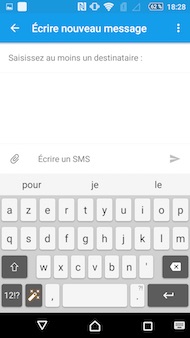 Sony Xperia M5 interface