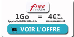 Forfait free 1Go