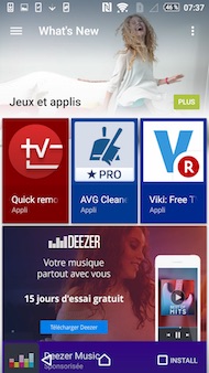 Sony Xperia Z5 Premium interface