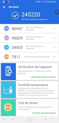 Samsung Galaxy Note 9 prise en main