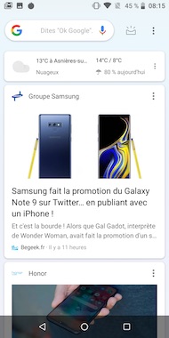 Asus ZenFone Max Pro (M1) interface