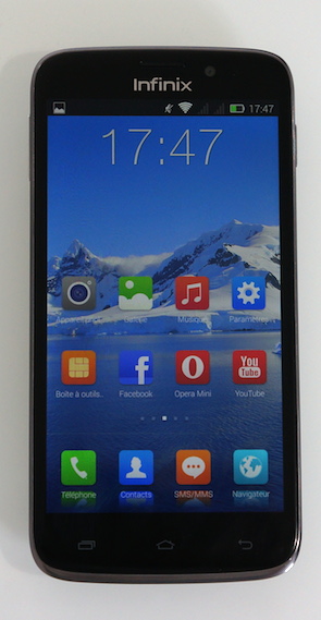 Infinix Alpha 8 avant