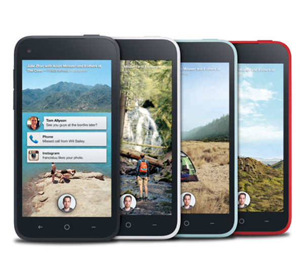 HTC First avec interface Facebook Home