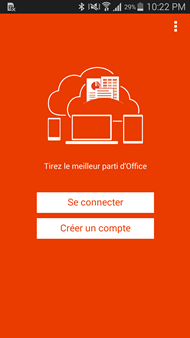 Samsung Galaxy A7 : Office Mobile