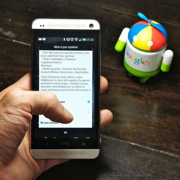HTC One : MàJ Android 4.2.2 Jelly Bean disponible