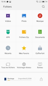 Meizu M5 interface