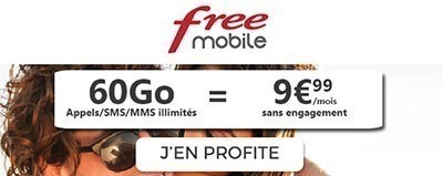 forfait free 60go