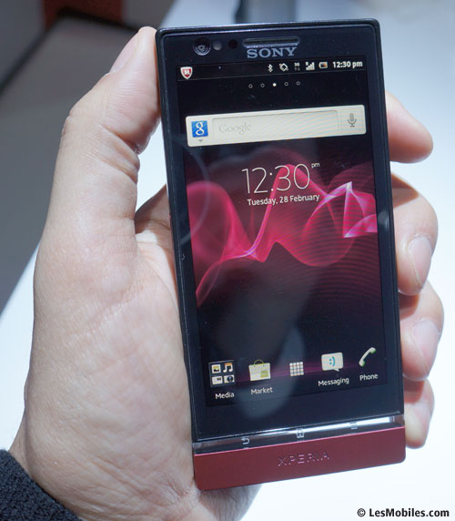 Prise en main Sony Xperia P et Xperia U : deux superbes compléments pour la gamme Xperia NXT (MWC 2012)
